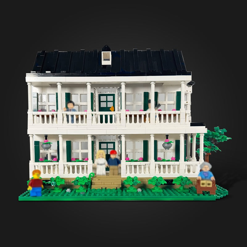 90s Classic Film Southern Family Home Building Kit | LEGO-Compatible MOC - 4