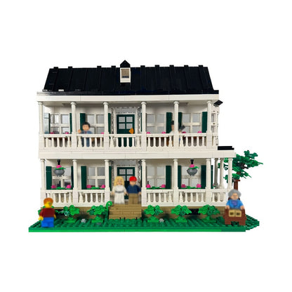 90s Classic Film Southern Family Home Building Kit | LEGO-Compatible MOC - 5