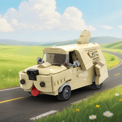 90s Comedy Shaggy Sheepdog Van Building Kit | LEGO-Compatible MOC - 2