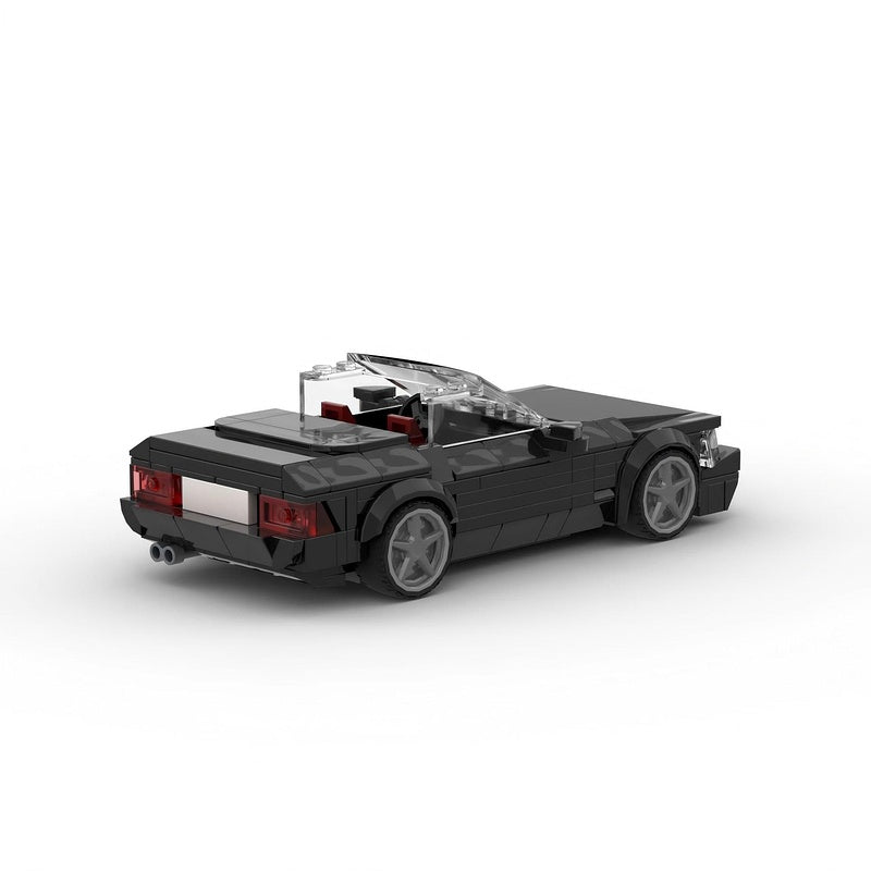 90s German Roadster R129 V12 Sports Car Building Kit | LEGO-Compatible MOC - 4