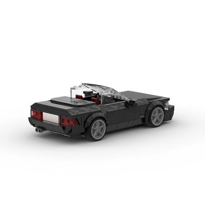 90s German Roadster R129 V12 Sports Car Building Kit | LEGO-Compatible MOC - 4