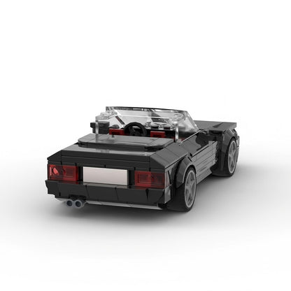 90s German Roadster R129 V12 Sports Car Building Kit | LEGO-Compatible MOC - 5