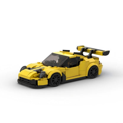 911 Race Coupe MOC Building Kit | Track Sports Car Vehicle Model - 1