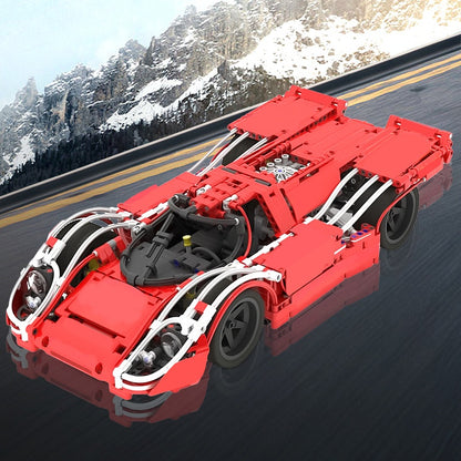917K Racing Sports Car Building Kit | LEGO-Compatible MOC - 2