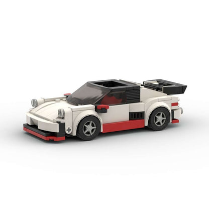 930 Targa 911 Turbo Retro Sports Car Building Kit | LEGO-Compatible MOC - 1