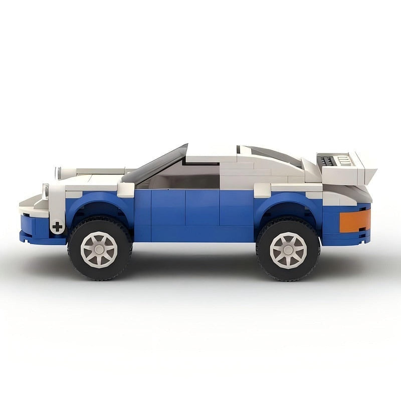 953 Dakar Rally 4x4 MOC Building Kit | Off-Road Racing Vehicle Model - 4
