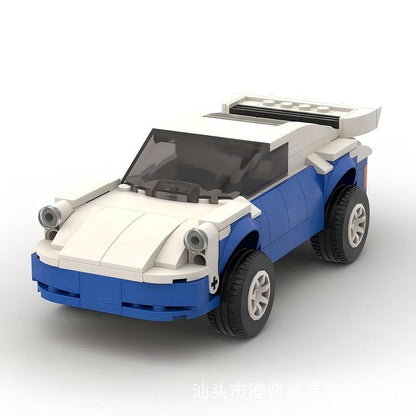 953 Dakar Rally 4x4 MOC Building Kit | Off-Road Racing Vehicle Model - 5