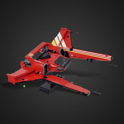 984 Tempest NDX Bounty Hunter Starfighter Building Kit | LEGO-Compatible MOC - 3