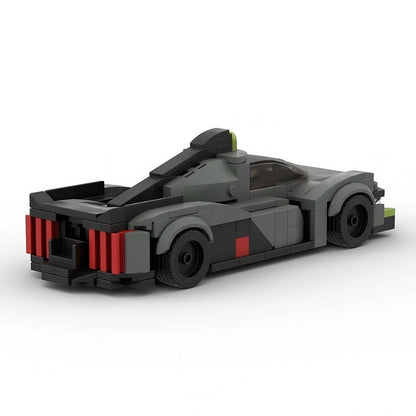 9X8 Hypercar Prototype MOC Building Kit | Endurance Racing Vehicle Model - 6