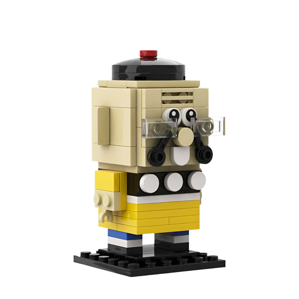 Cartoon Brickheadz MOC Building Sets