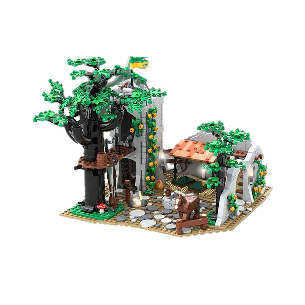 Forestmen & Wolfpack Hideouts MOC Building Kits