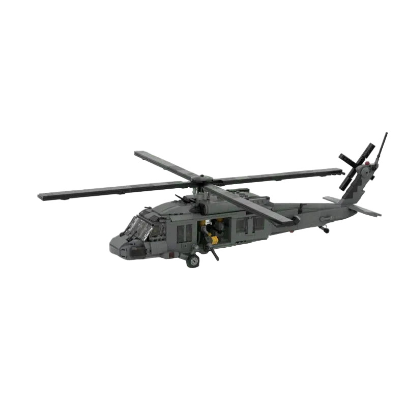 UH-60 Utility Transport Helicopter MOC Building Kit | Aircraft Model