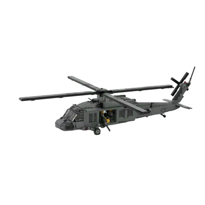 UH-60 Utility Transport Helicopter MOC Building Kit | Aircraft Model