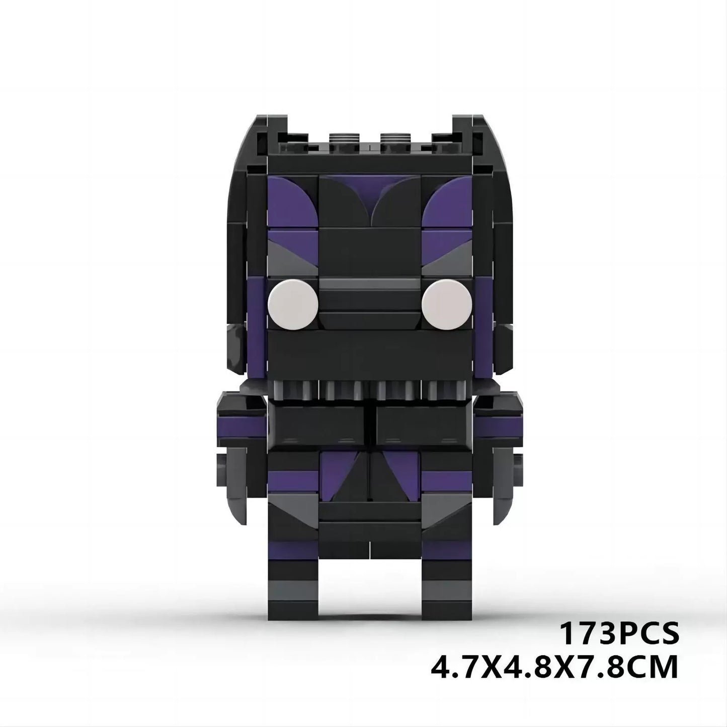 Black Panther Brickheadz MOC Building Kit | Marvel | LEGO-Compatible
