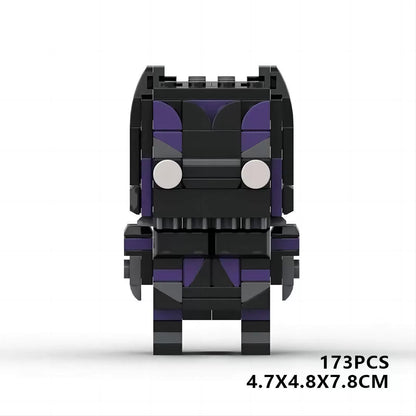 Black Panther Brickheadz MOC Building Kit | Marvel | LEGO-Compatible