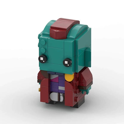 Yondu Brickheadz Building Kit | Marvel MOC | LEGO-Compatible Blocks