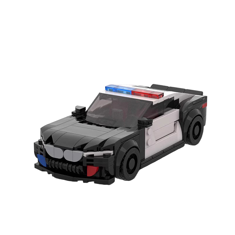 Police Car MOC Building Sets