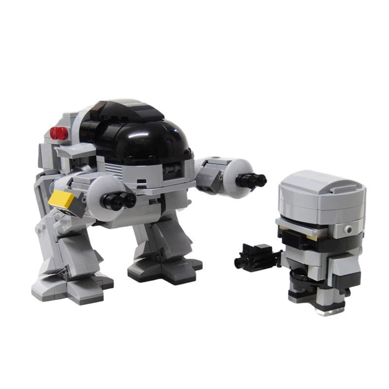 RoboCop Inspired Mech BrickHeadz Building Set - 3