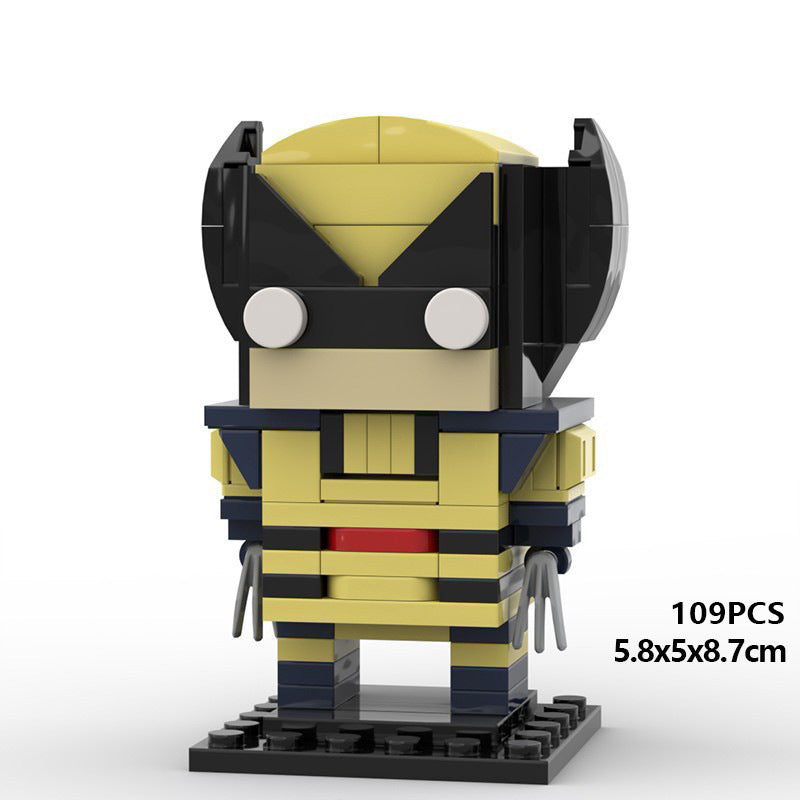Wolverine BrickHeadz Building Set 3