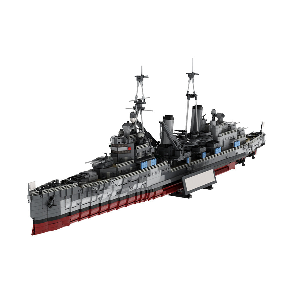 World War II Warships MOC Building Sets