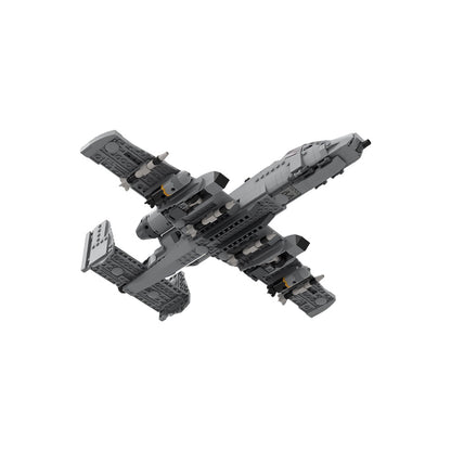 a-10 thunderbolt ii aircraft building set | moc-174669 - 3
