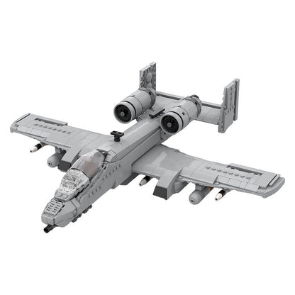 A-10 Thunderbolt II MOC Aircraft Building Kit | Military Aviation Model - 1