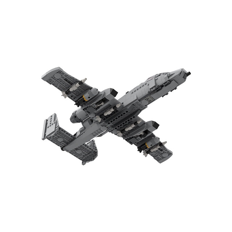 A-10 Thunderbolt II MOC Aircraft Building Kit | Military Aviation Model - 3