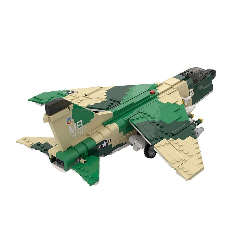 A-7D Corsair II MOC Building Kit | 1:35 Scale Aircraft Model - 2