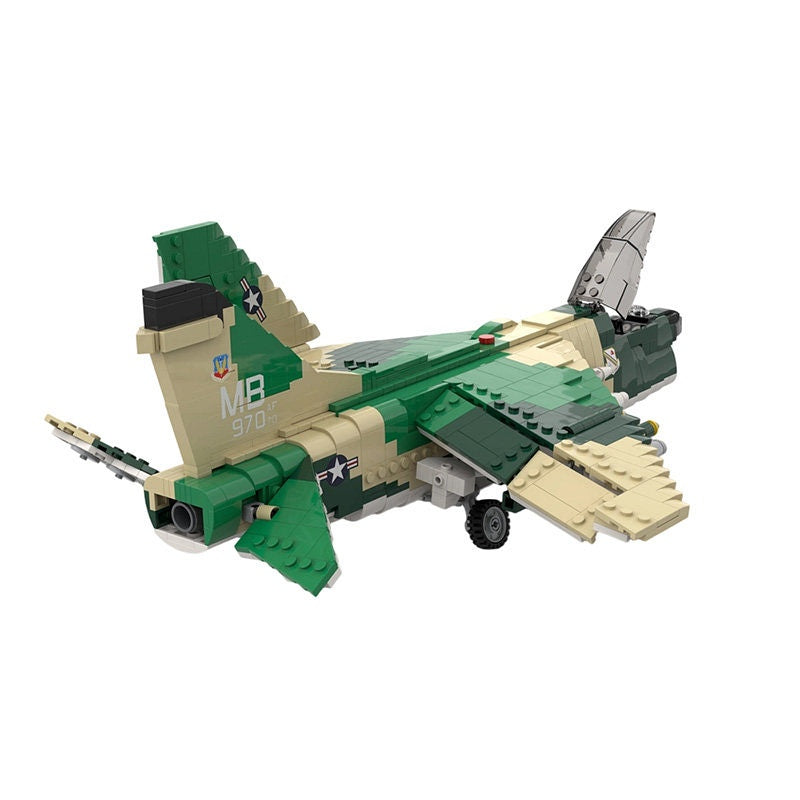 A-7D Corsair II MOC Building Kit | 1:35 Scale Aircraft Model - 3