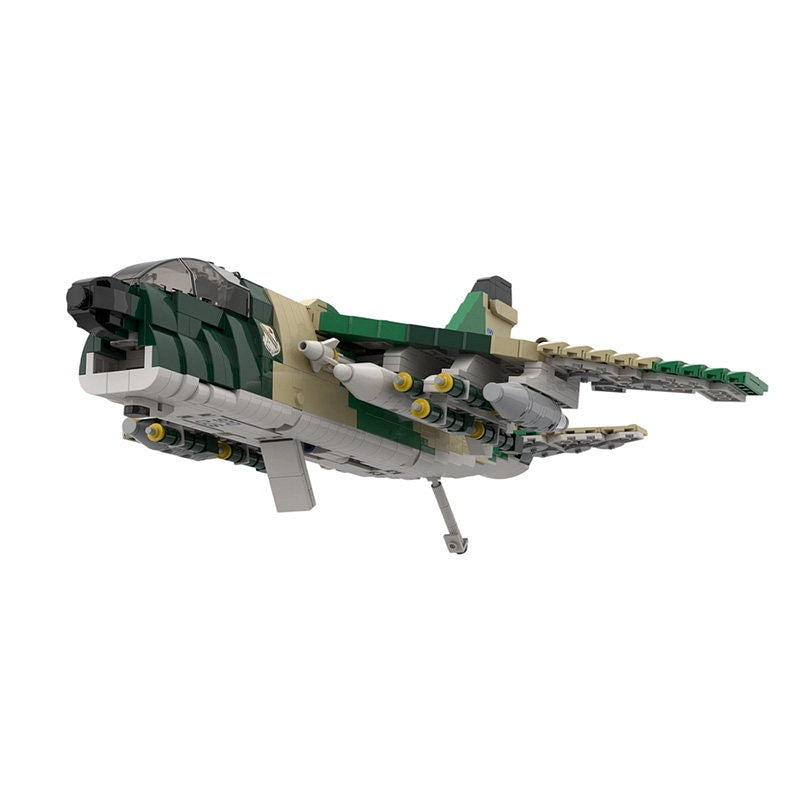A-7D Corsair II MOC Building Kit | 1:35 Scale Aircraft Model - 4