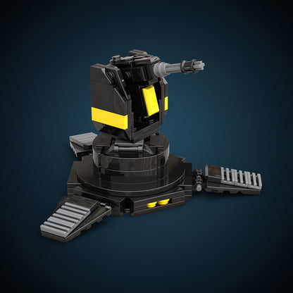 a/g-16 gatling sentry building set | helldivers 2 | moc-205619 - 1