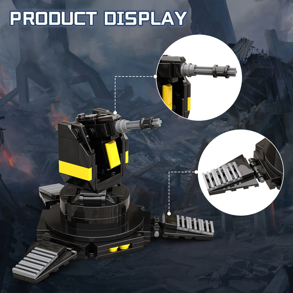 a/g-16 gatling sentry building set | helldivers 2 | moc-205619 - 3