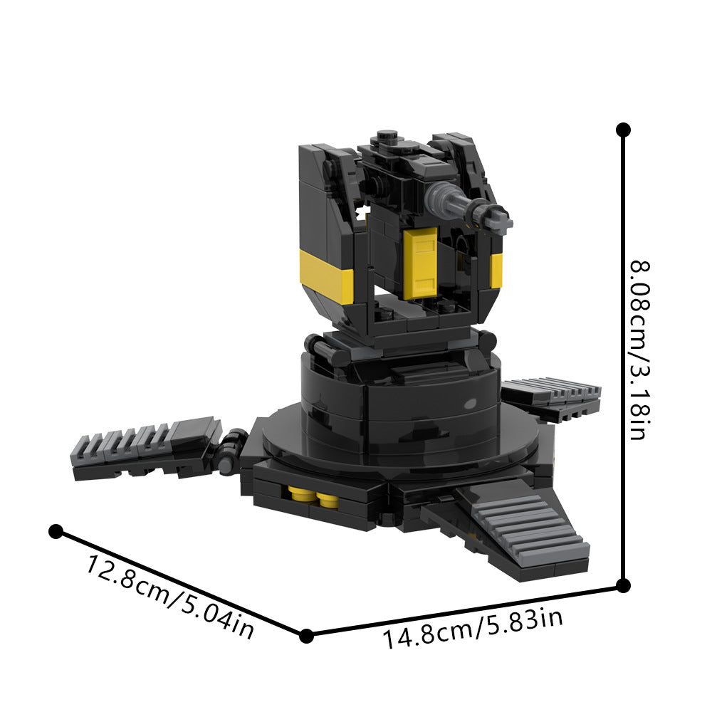 a/g-16 gatling sentry building set | helldivers 2 | moc-205619 - 4