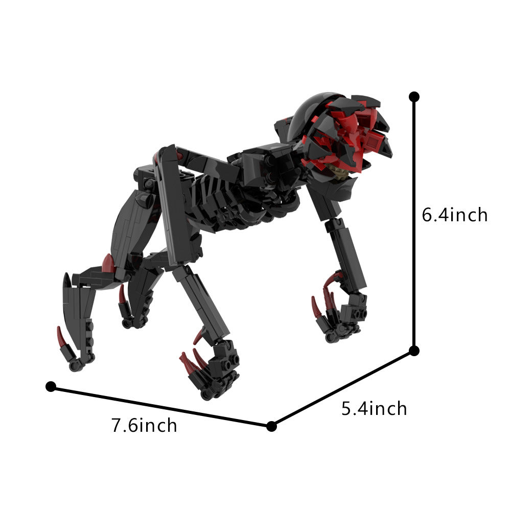 a quiet place day death angels building set | lego compatible - 4