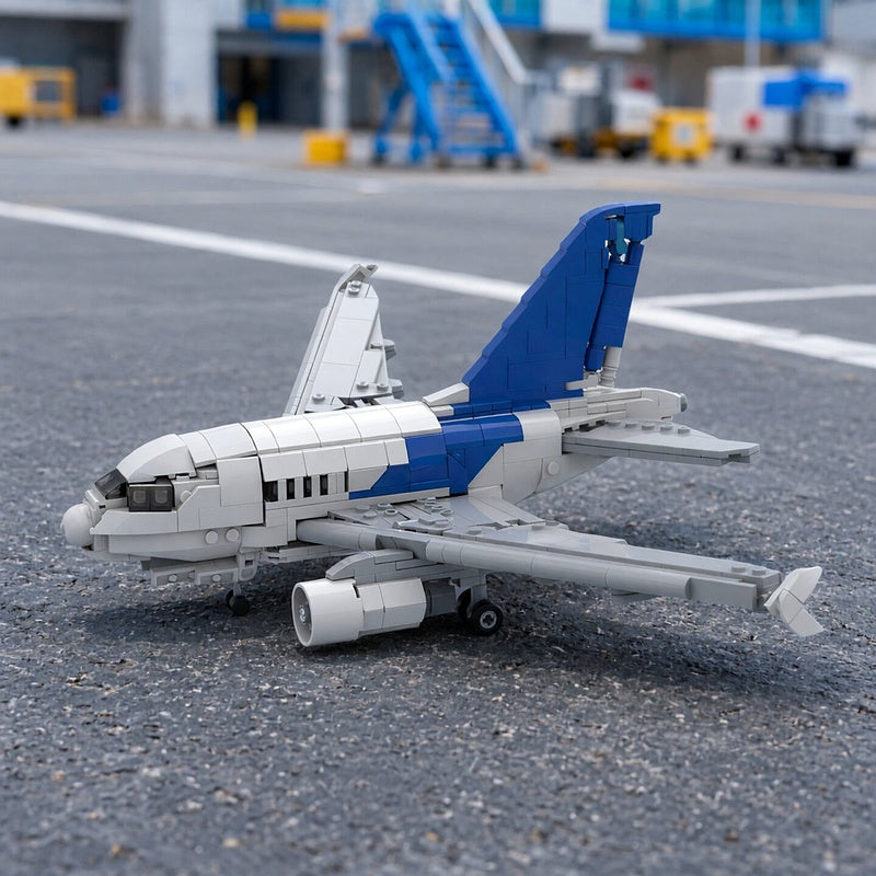 A3 Compact Airliner MOC Building Kit - 2