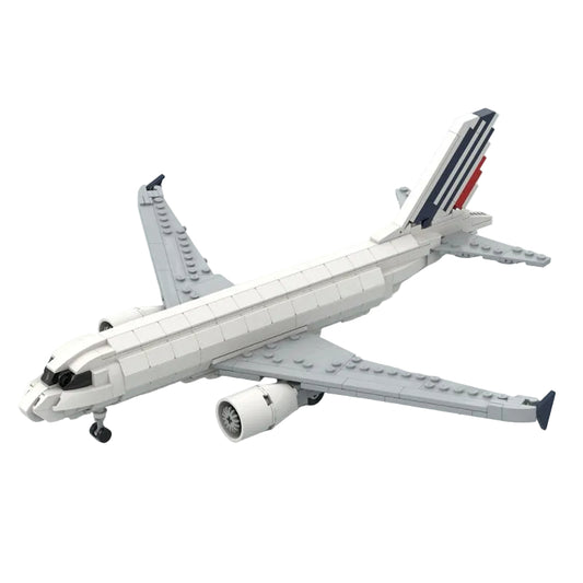 A318-100 Regional Jet MOC Building Kit | Commercial Aircraft Model - 1