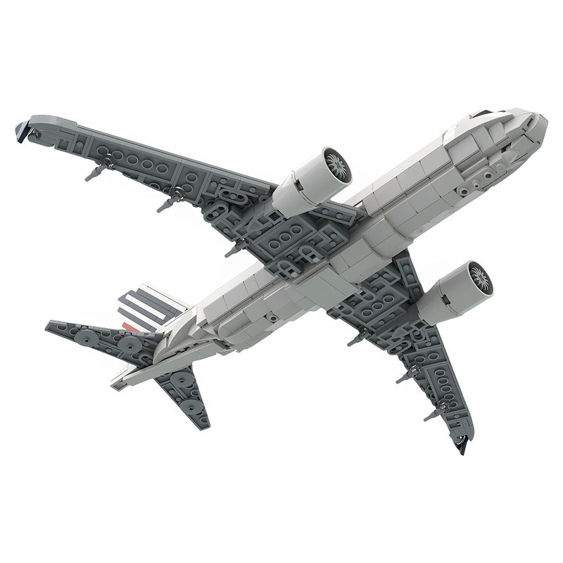 A318-100 Regional Jet MOC Building Kit | Commercial Aircraft Model - 2