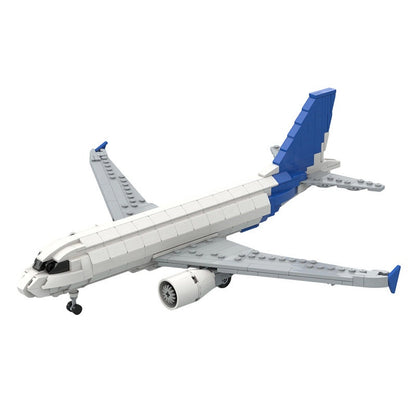 A318-100 Regional Jet MOC Building Kit | Commercial Aircraft Model - 1