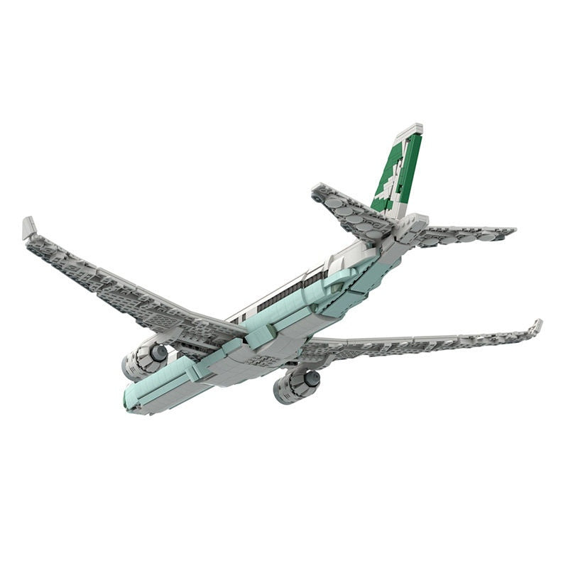 A330-300 Commercial Aircraft MOC Building Kit | 1:100 Jet Model - 3