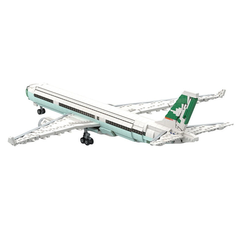 A330-300 Commercial Aircraft MOC Building Kit | 1:100 Jet Model - 4