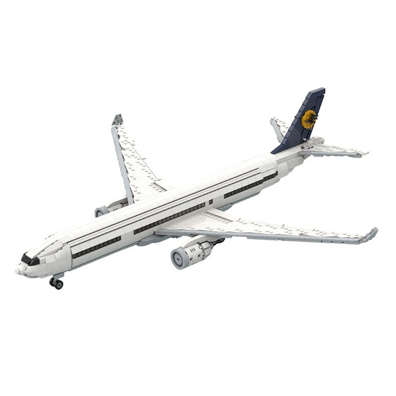 A330-300 Commercial Aircraft MOC Building Kit | 1:100 Jet Model - 5
