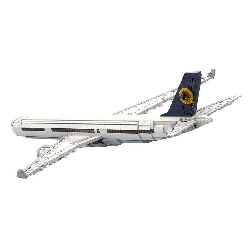 A330-300 Commercial Aircraft MOC Building Kit | 1:100 Jet Model - 6