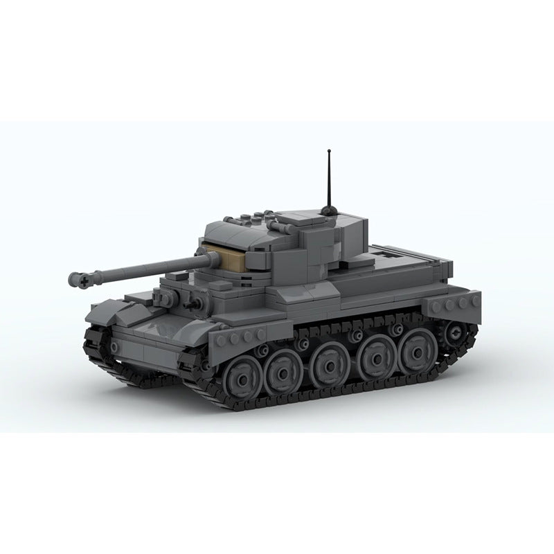 A34 Comet Building Kit | British Cruiser Tank | LEGO-Compatible MOC - 2