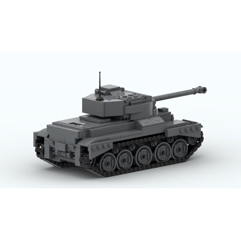 A34 Comet Building Kit | British Cruiser Tank | LEGO-Compatible MOC - 3