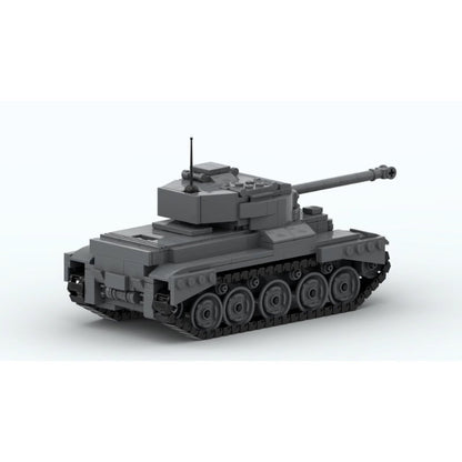 A34 Comet Building Kit | British Cruiser Tank | LEGO-Compatible MOC - 3