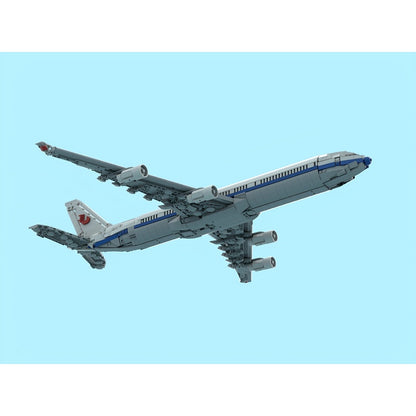 A340-300 Four-Engine Long-Haul Widebody Airliner MOC Building Kit - 2
