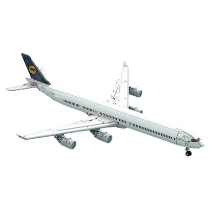 A340-600 Widebody Aircraft MOC Building Kit | Long Passenger Plane Model - 1