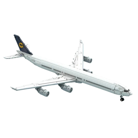 A340-600 Widebody Aircraft MOC Building Kit | Long Passenger Plane Model - 1