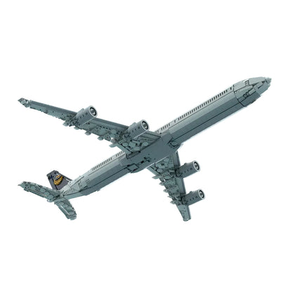 A340-600 Widebody Aircraft MOC Building Kit | Long Passenger Plane Model - 3