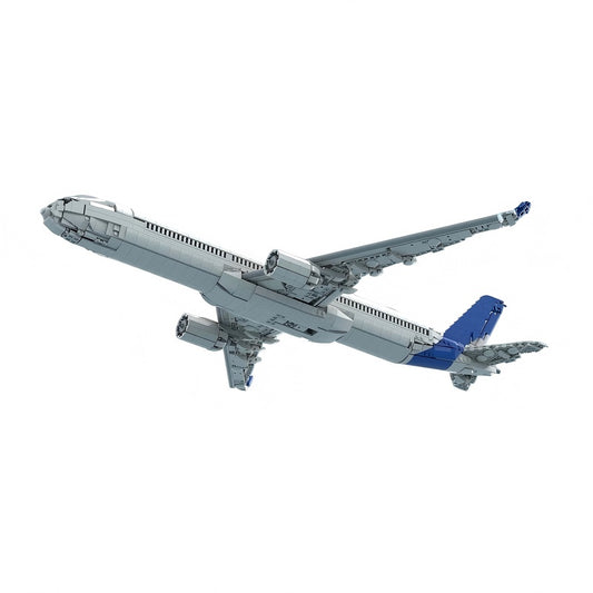A350-1000 Widebody Aircraft MOC Building Kit | Commercial Jet Model - 1